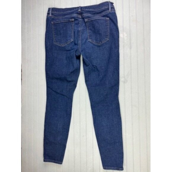 Loft Size 30 10 Womens Jeans Legging Dark Wash Stretch Mid Rise - Picture 3 of 5